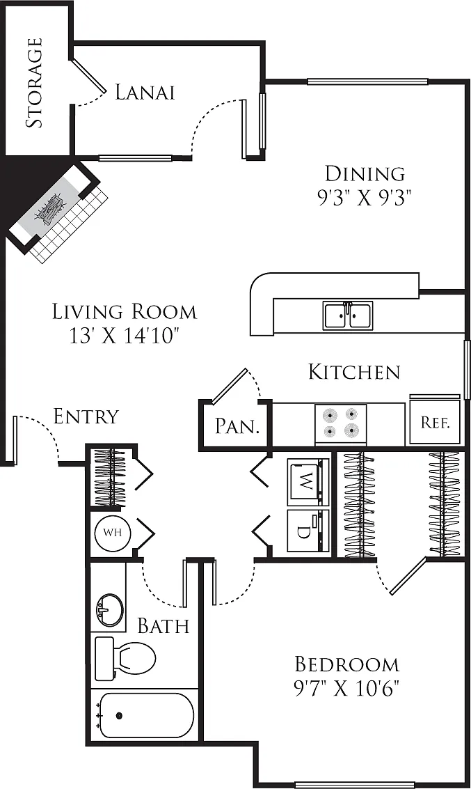 Floor plan 1A