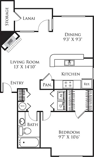 Floor plan 1A