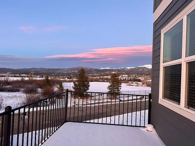 View from patio