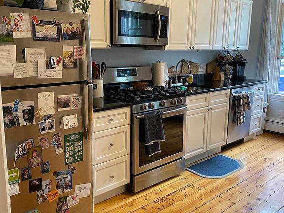 New cabinets, granite and appliances