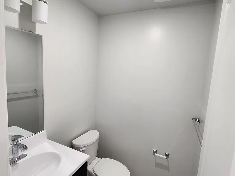 New powder room