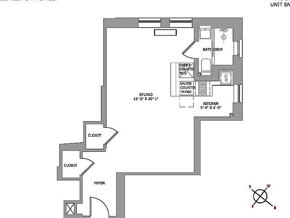 2nd image of 220 W 24th St APT 6N