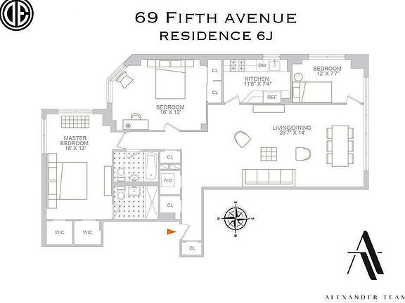 2nd image of 69 5th Ave APT 6J