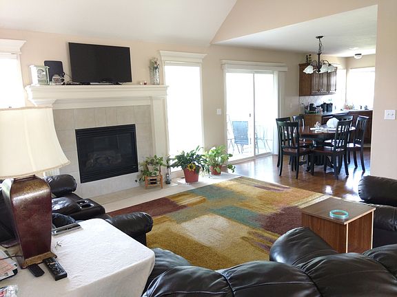 Gas Fireplace in living room