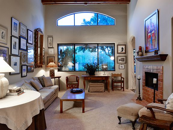 Living Room with Patio View