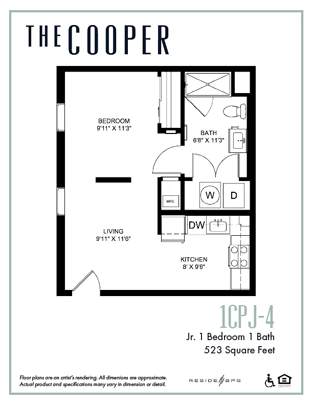 Floor plan 1CPJ-4