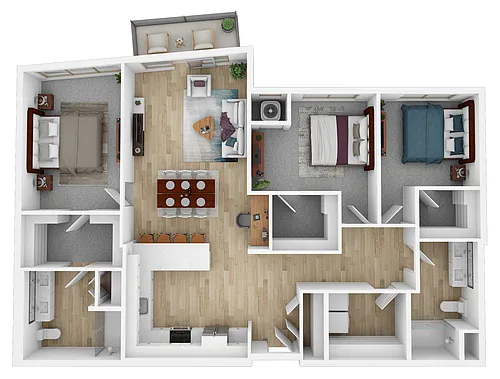 Floor plan E2 - Penthouse