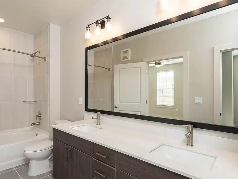 Bathroom with Double Vanity