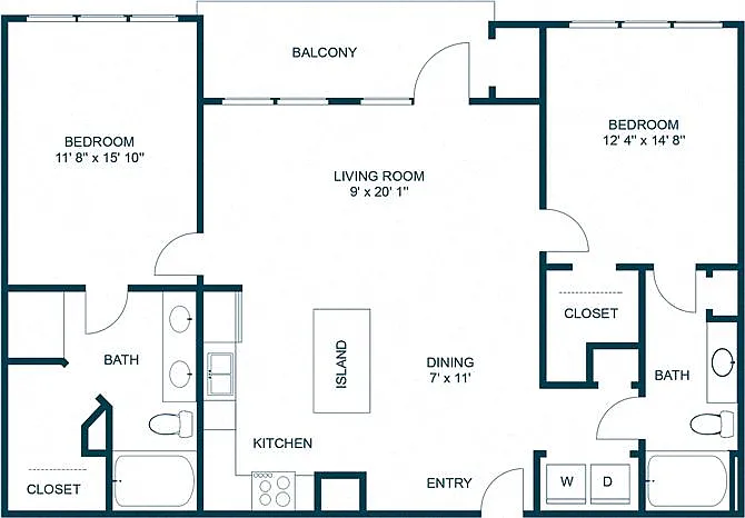 Floor plan B2 Classic