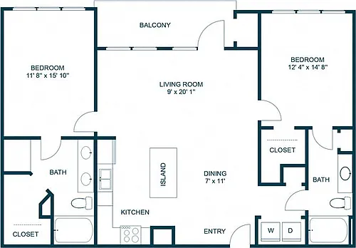 Floor plan B2 Classic