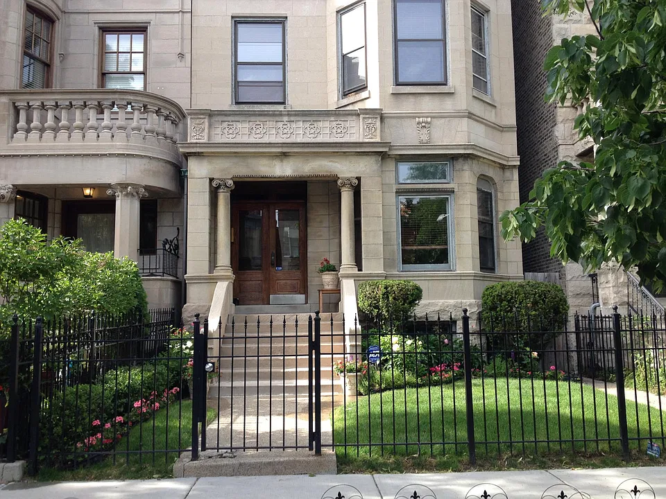 Building and front yard