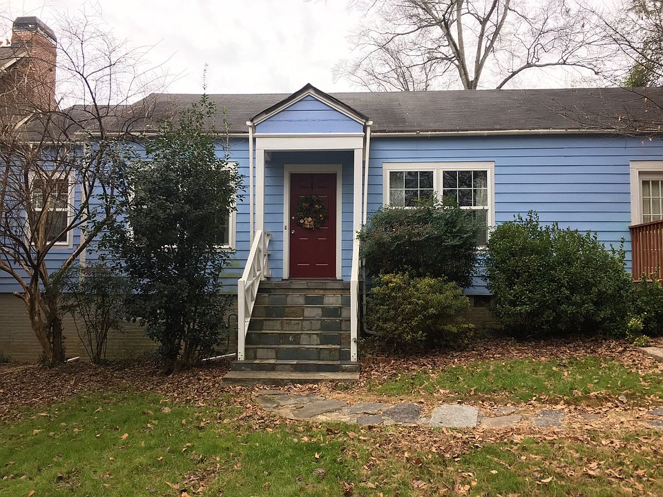 front of the house