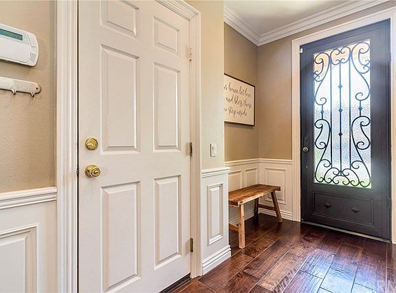 Wainscotting and engineered hardwood floors