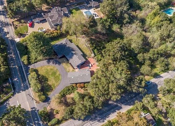 Arial View of the 1.63 acre property