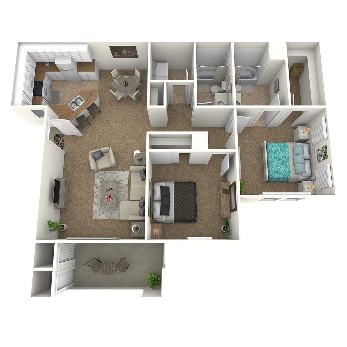 Floor plan Keck