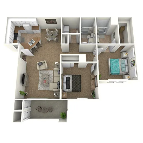 Floor plan Keck