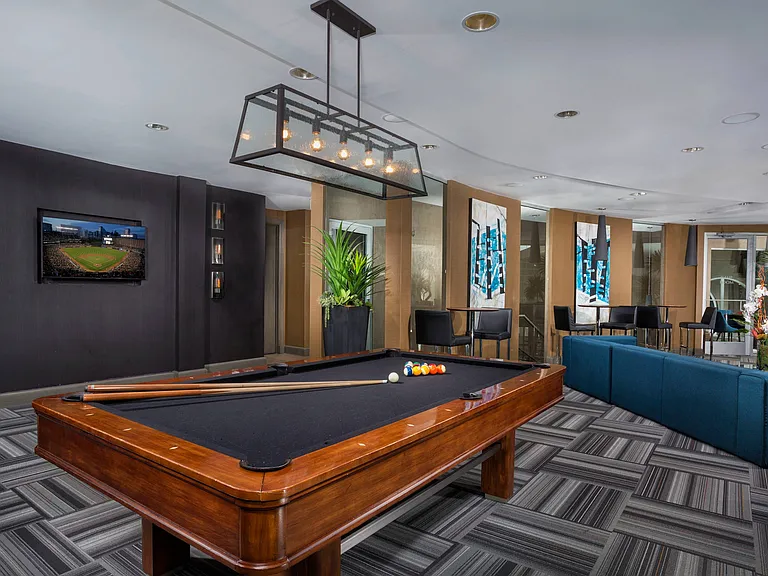 Billiards room