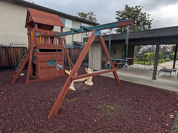 Cute play structure for the kids