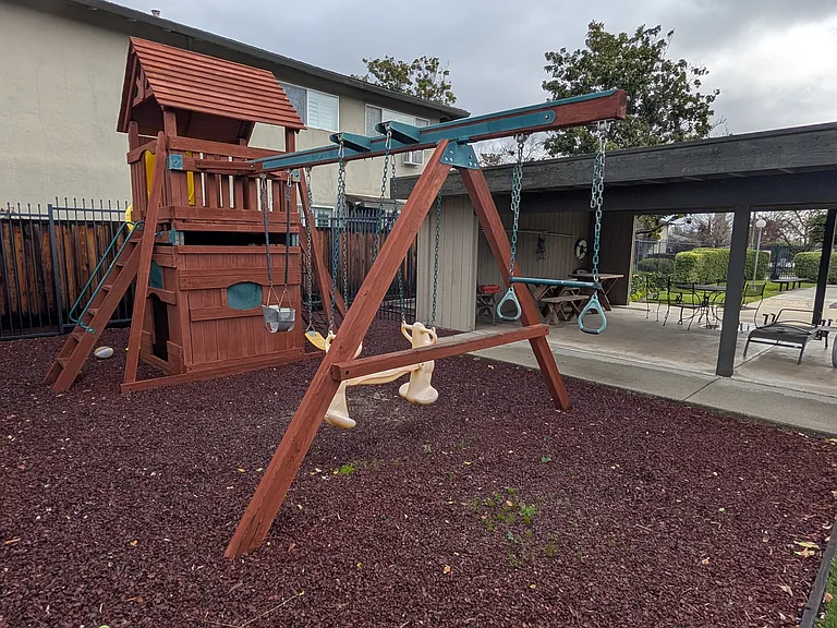Cute play structure for the kids