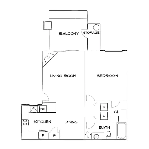 Floor plan Design 1A Premier