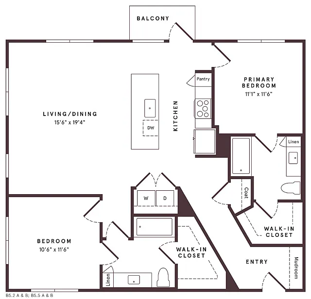 Floor plan B6