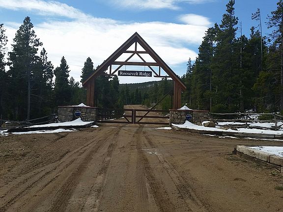 Entrance to neighborhood