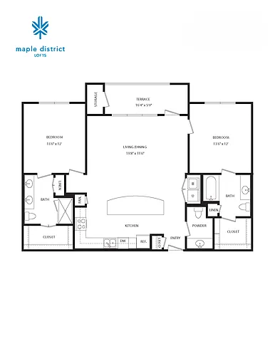 Floor plan B3A