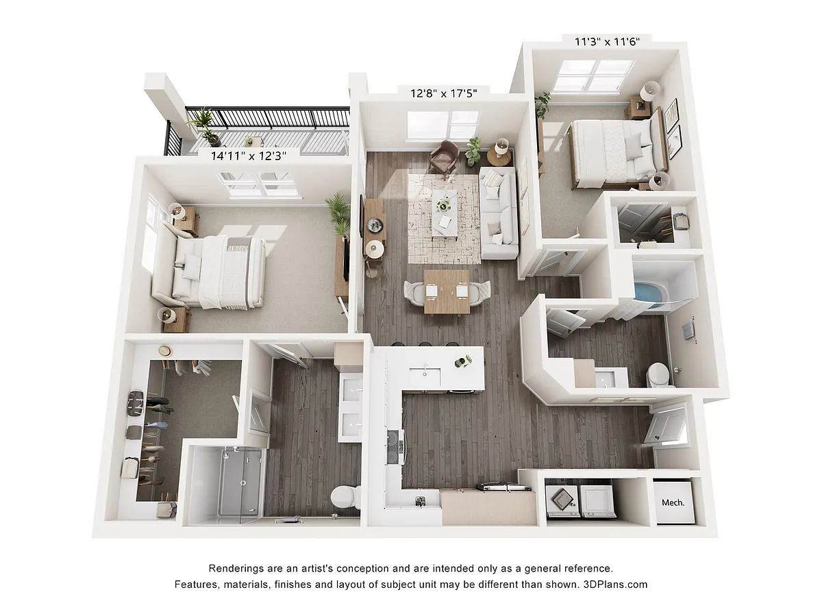 Floor plan B2