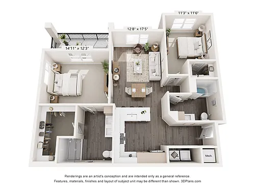 Floor plan B2