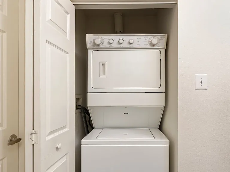 In unit washer/dryer