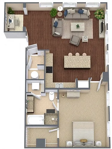 Floor plan Transit 16