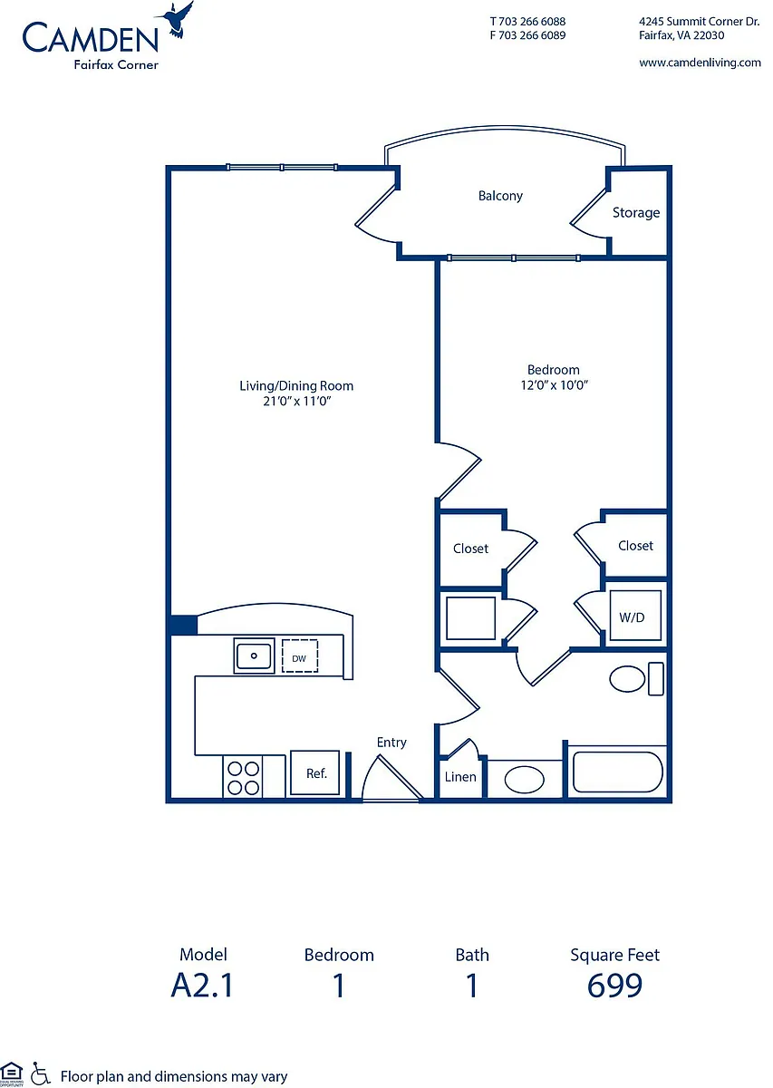Floor plan A21