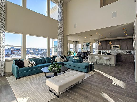 Example of Plan 3504 Open Great Room