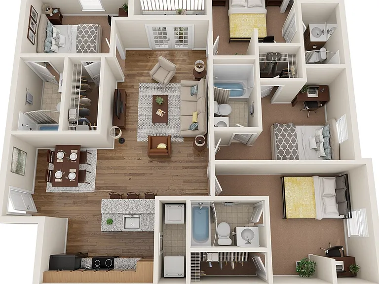 D1 - 4 Bedroom D1 - 4 Bedroom