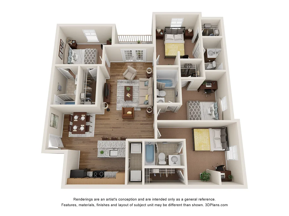 Floor plan D1 Floor Plan