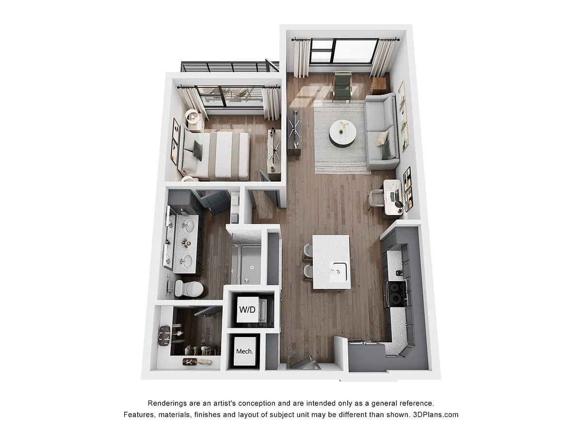 Floor plan A3a