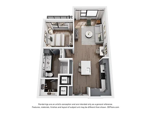 Floor plan A3a