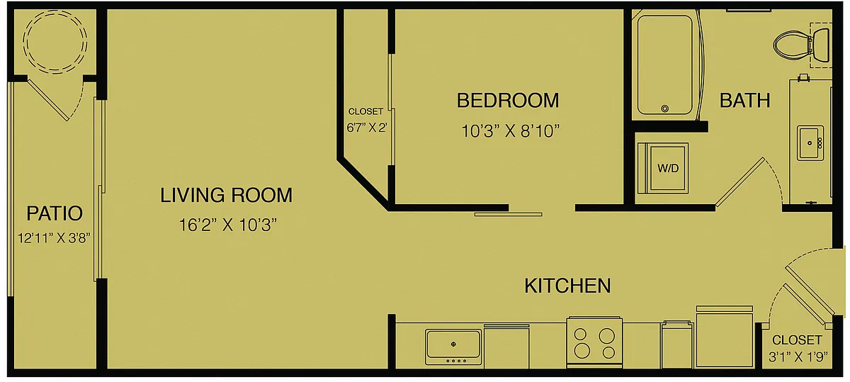 Floor plan E1-Vaquero 80%