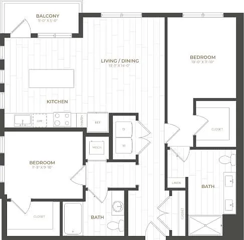 Floor plan B2