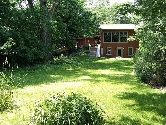 back yard, east edge