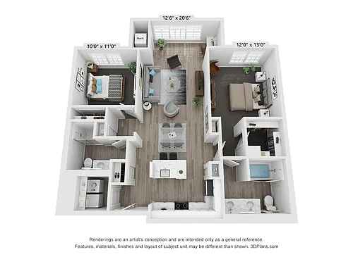 Floor plan B6