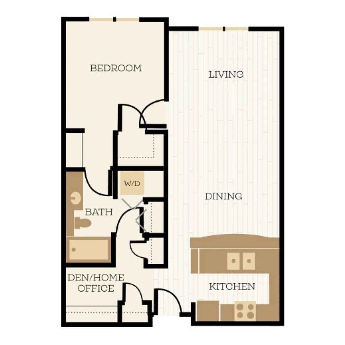 Floor plan Cambridge