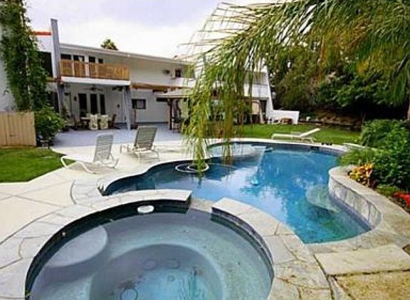 Large yard and pool