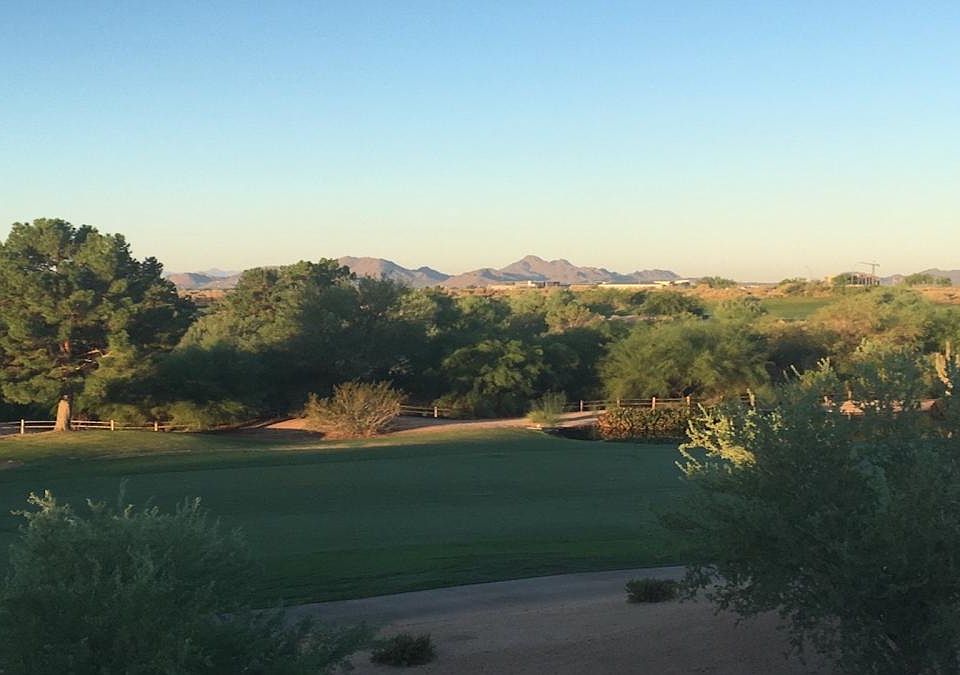 TPC Golf Course View from Personal Veranda