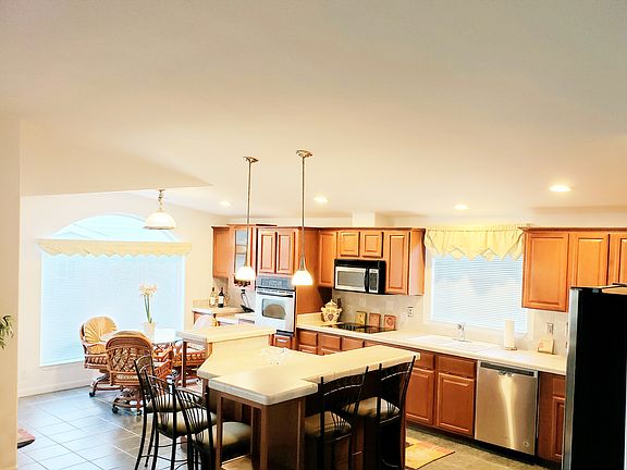 Kitchen and morning room