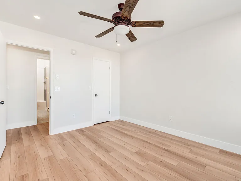 Bedroom #1 - on main level. Full bathroom across the hallway