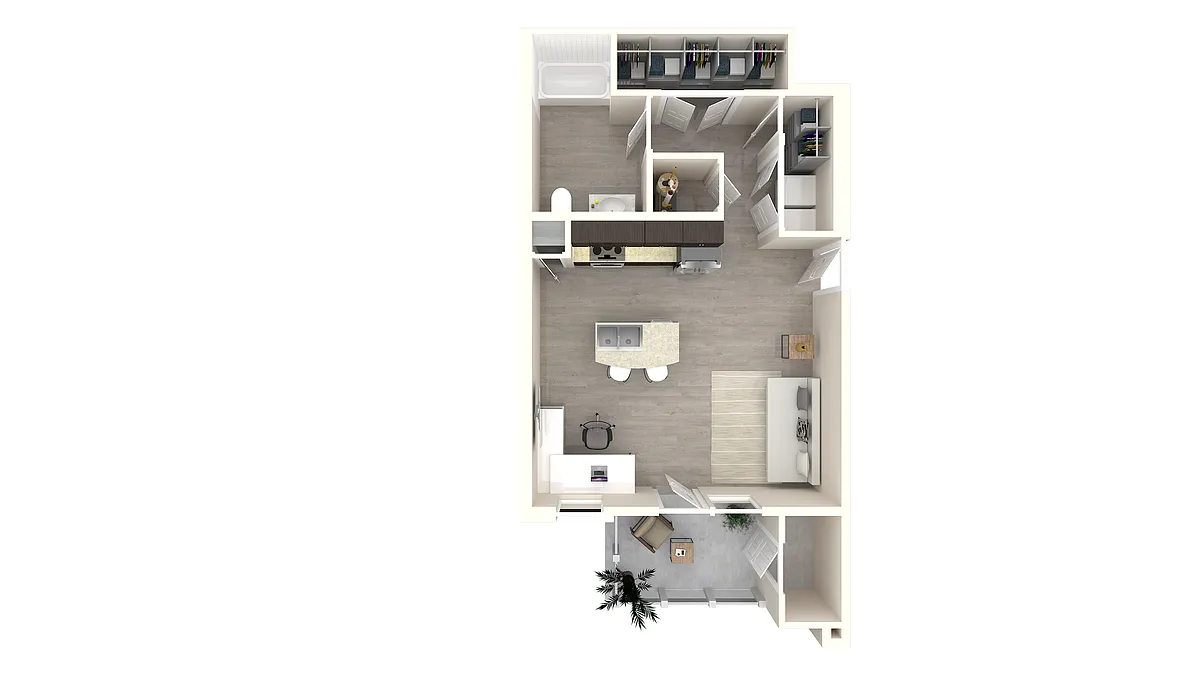Floor plan The Scamp