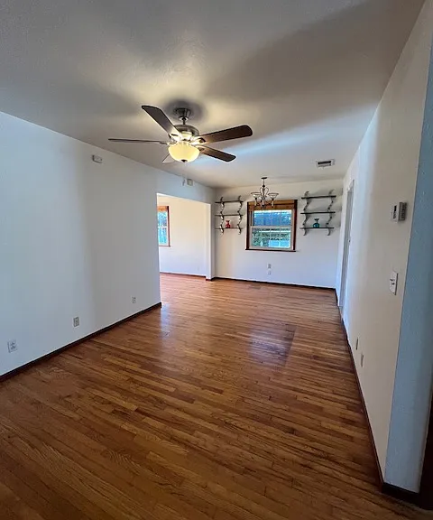 dining and separate living area