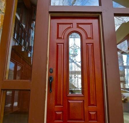 Greet Guests at Handsome Front Door !