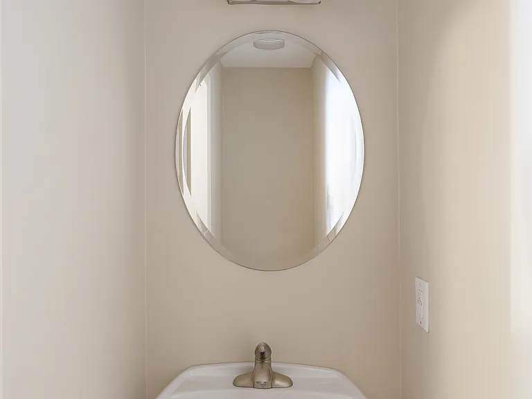 Half bath off of kitchen